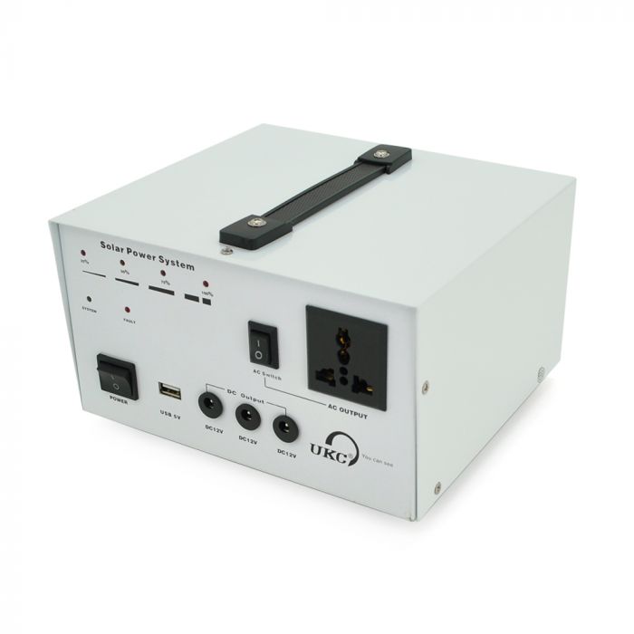 
					Інвертор із модифікованою синусоїдою 12/220v 300Вт+ вбудований контролер до сонячної панелі 18В