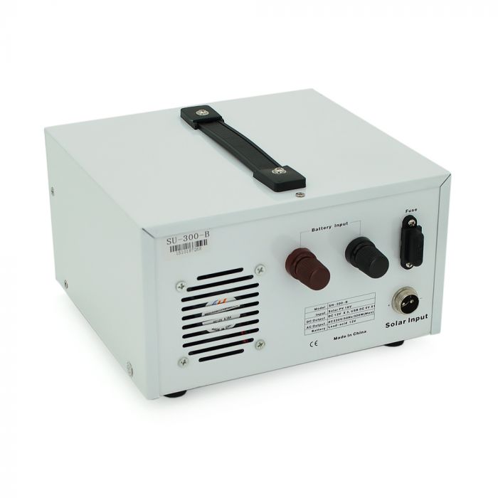 
					Інвертор із модифікованою синусоїдою 12/220v 300Вт+ вбудований контролер до сонячної панелі 18В