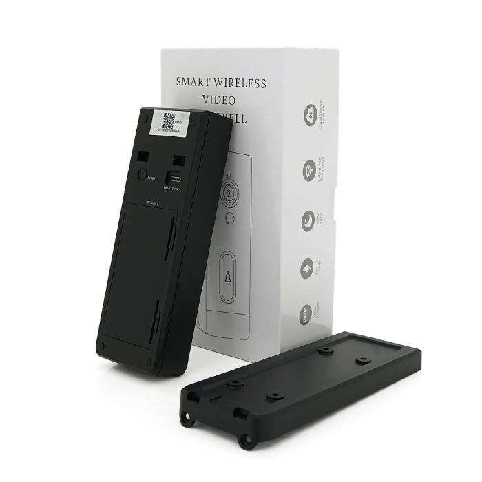 
					Автономний вуличний/внутрішній Відеодзвінок 2MP YOSO DoorVision-WIFI-00-2 Tuya. на батареях 18650 . WIFI. запис на карту SD. Чорний (акумулятори не входять в комплект)