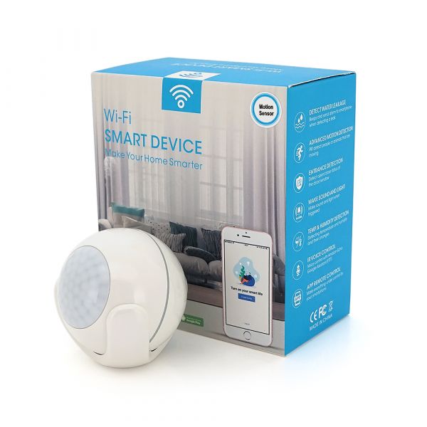 
					Автономний WiFi датчик руху YOSO Dмotion-WIFI-01 TUYA живлення СR123 шт.