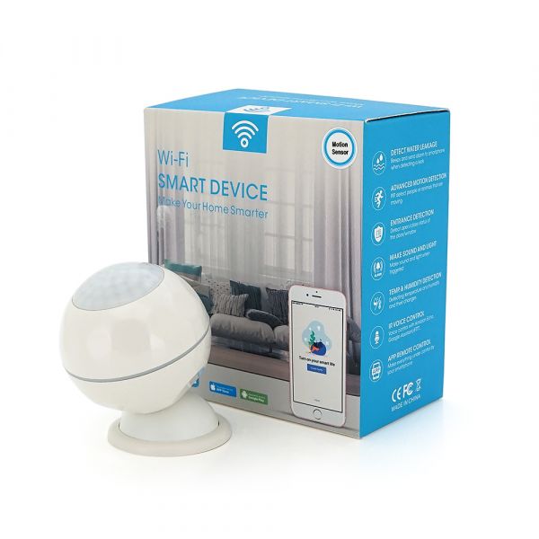 
					Автономний WiFi датчик руху YOSO Dмotion-WIFI-02 TUYA живлення СR123 шт.