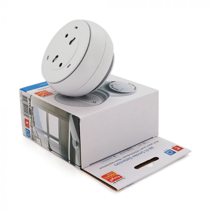 
					Автономний WiFi датчик 2 в 1 диму з сиреною YOSO Dsmoke + СО WIFI-03 TUYA живлення CR123A 1 шт.