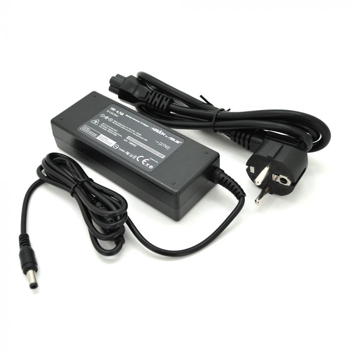 
					Блок живлення MERLION для ноутбука ASUS 19V 4.74А (90 Вт) штекер 5.5 * 2.5мм, довжина 0,9 м + кабель живлення