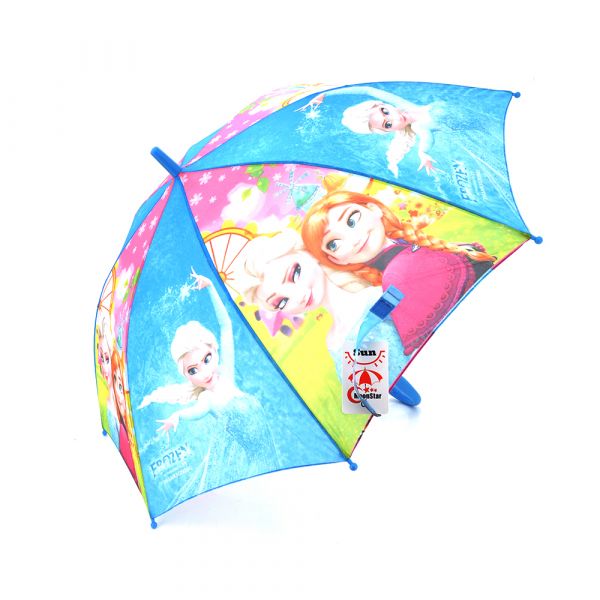 
					Парасолька дитяча Frozen автоматична, D-100см, захист від сонця, UV (99%), захист від дощу, каркас - Al+Fe, Blue