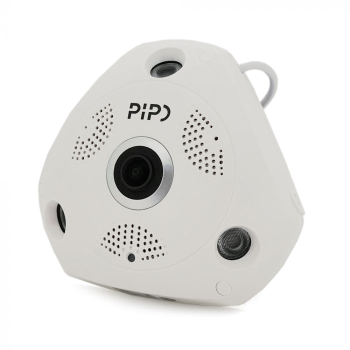 
					5MP/8MP мультиформатна камера PiPo у пластиковому корпусі риб'яче око 170градусів PP-D1U03F500F A-A 1,8 (мм)