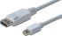 Кабель Digitus miniDisplayPort to DisplayPort (AM/AM) 1.0m, white (AK-340102-010-W)