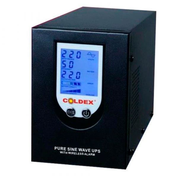 
					ДБЖ із правильною синусоїдою PSW-Coldex-800VA (500W), 12V + wireless alarm
