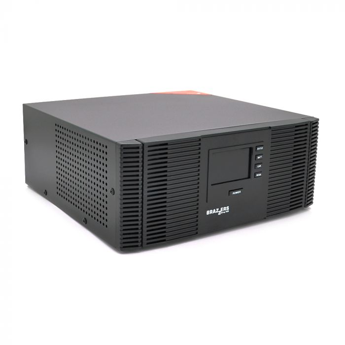 
					Гібридний інвертор BRAZZERS BRZ-SOLAR-1500, 1500VA/1200W, 24V, ток заряда 10/20A, inverter100-290V, UPS145-275V, MPPT 30А