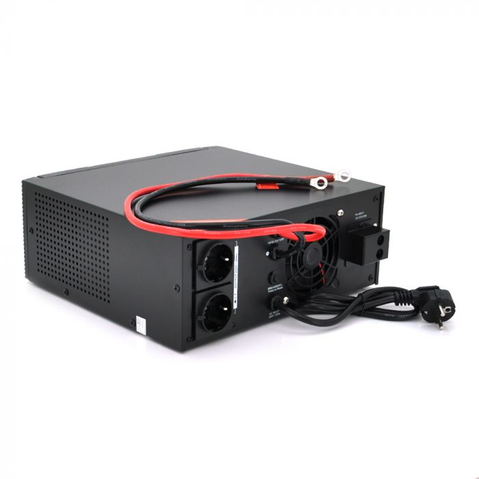 
					Гібридний інвертор BRAZZERS BRZ-SOLAR-1500, 1500VA/1200W, 24V, ток заряда 10/20A, inverter100-290V, UPS145-275V, MPPT 30А