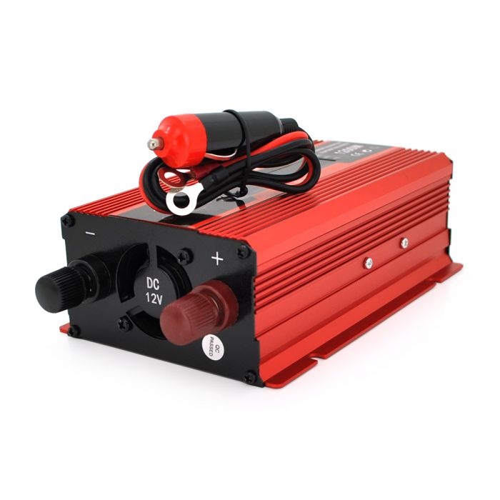 
					Інвертор напруги Voltronic, 1200W(600W), 12/220V, з апроксимованою синусоїдою, 1 універсальна розетка, 1 USB, крокодили, BOX