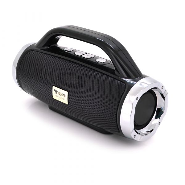 
					Радіоприймач GOLON RX-1829BT, FM радіо, Вхід microSD, USB, AUX, корпус пластмас, Black, BOX