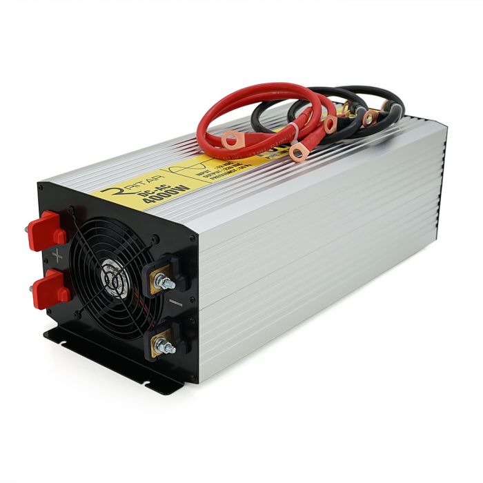 
					Інвертор напруги RITAR RSC-4000, 12V/220V, 4000W з правільною синусоїдою, 2xShuko, 1xUSB, клемні дроти, клемні колодки, BOX, Q2