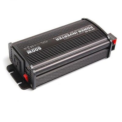 
					Інвертор напруги Carspa-600-122 (600Вт), 12/220V, approximated, 1Shuko, USB, клеми, Box Q15
