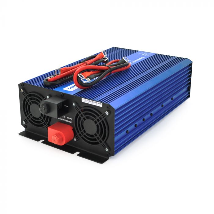 
					Інвертор напруги Carspa-СPS2000-122  (2000Вт), 12/220V,2xUSB, 2xShuko, клеми, Box.Q20