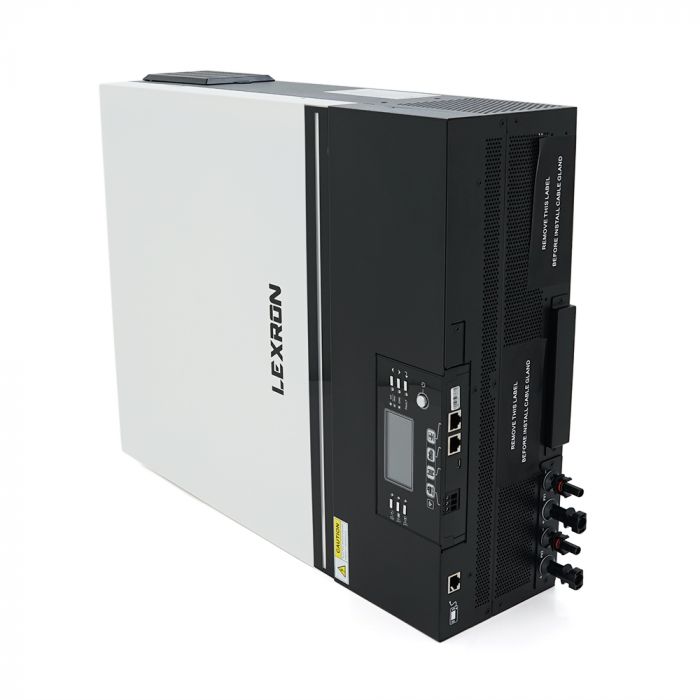 
					Гібридний інвертор Lexron-7200-48-230, 7200W, 48V, ток заряда 0-80A, 170-280V, MPPT (80А, 500 Vdc)