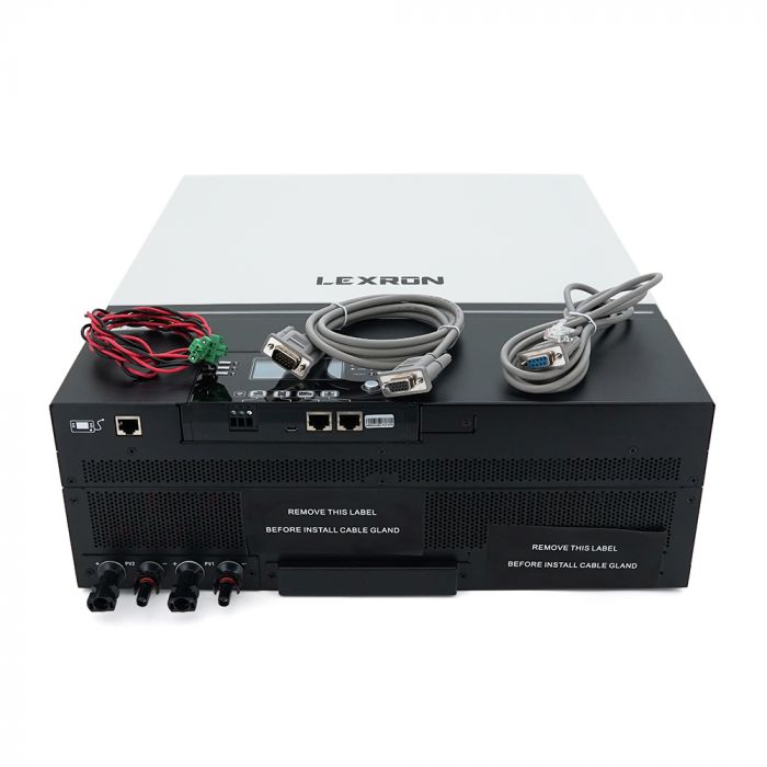 
					Гібридний інвертор Lexron-7200-48-230, 7200W, 48V, ток заряда 0-80A, 170-280V, MPPT (80А, 500 Vdc)