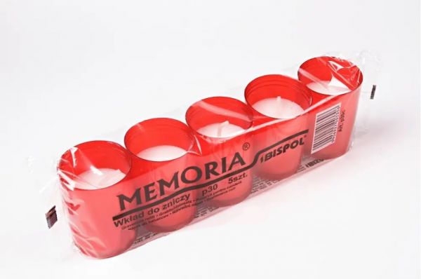 
					Свічки парафінові 40х38мм у склянці, горіння 12-15 годин, ціна за упаковку (5шт), без повернення/обміну