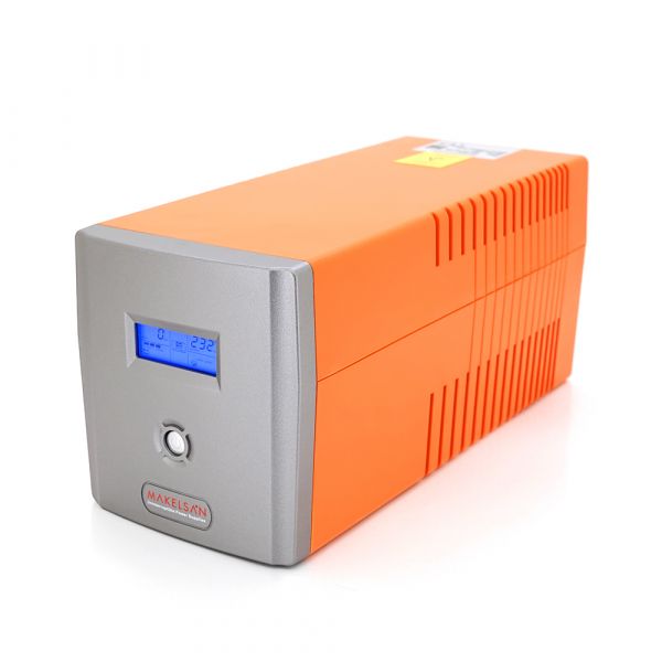 
					ДБЖ MAKELSAN Lion1500VA (900W) Standby-L, LCD, 170-280VAC, AVR 1st, 3xSCHUKO socket, 2x12V9Ah, Plastic Case ( 150 х 353 х 162 )
