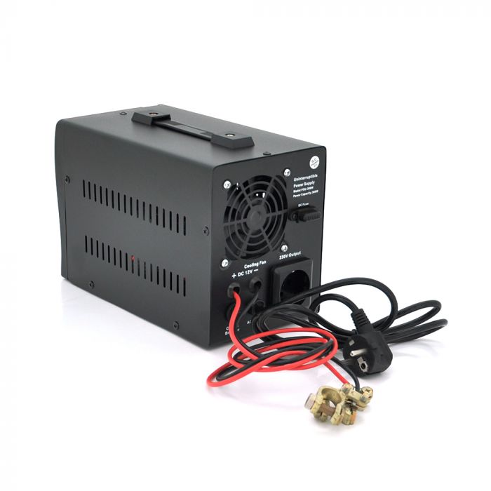 
					ДБЖ з правильною синусоїдою Ritar SK-500VA (300W), DC:145-275V, LED-дисплей, 1Shuko socket, 12V під зовнішню батарею, струм заряду 10/15А, Q4