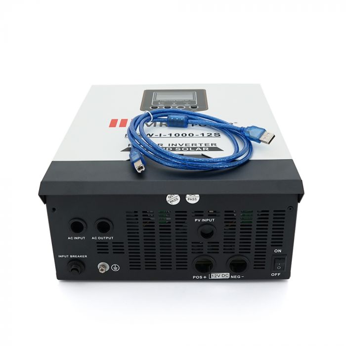 
					Гібридний інвертор Mervesan MRW-I-1000-12S, 12Vdc with PWM, 220Vac/50-60Hz
