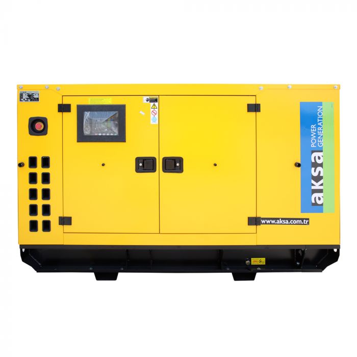 
					Генератор дизельний AKSA - A4CRX47, трифазний 230/400V, 50Hz, 55KVA (44КВт), об'єм 180л, комплектується АВР(30689), АВР у комплект не входить!