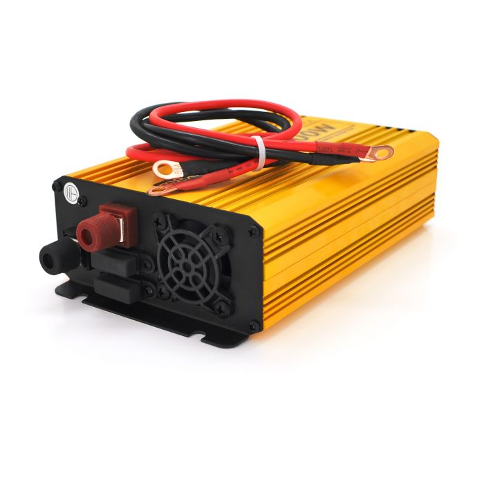 
					Інвертор напруги Mexxsun MXSPSW-300, 12V/220V, 300W з правільною синусоїдою, 1 Shuko, клемні дроти, Q8