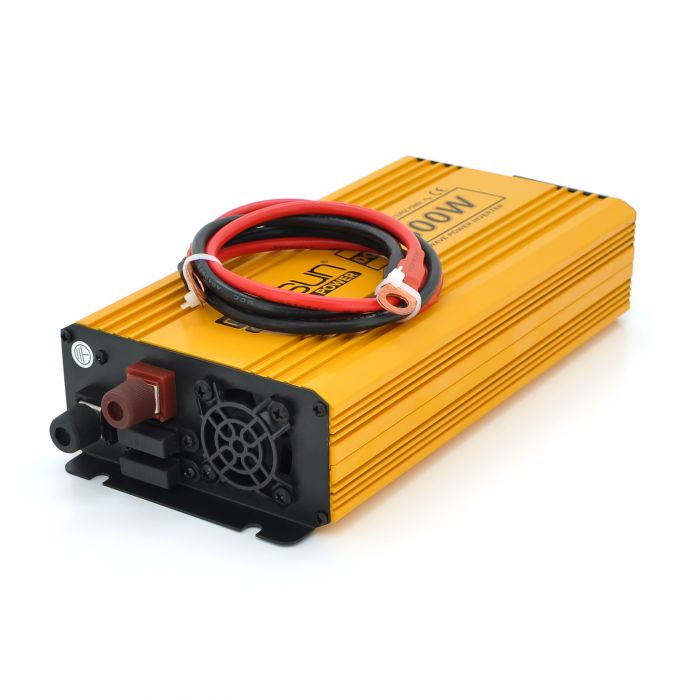 
					Інвертор напруги Mexxsun MXSPSW-600, 12V/220V, 600W з правильною синусоїдою, 1 Shuko, 1 USB, клемні дроти, Q8