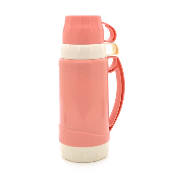 
					Термос пластиковий круглий для води, об'єм 1000 мл, Box