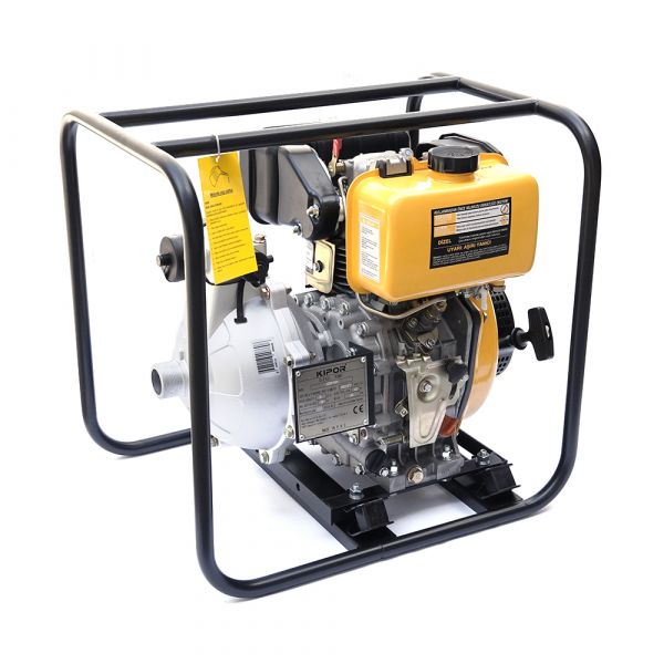 
					Мотопомпа дизельная Kipor KDP15H, продуктивность 83-133 л/мин, 43-70 метров высота напора + гофра