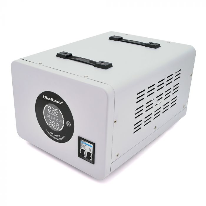 
					Стабілізатор Qoltec AVR-10000VA, аналогова індикація, Q1