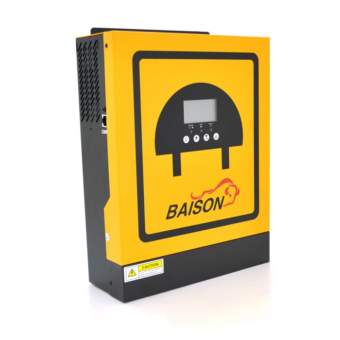 
					Гібридний інвертор BAISON SM-3000-24 , 3000W, 24V, ток заряда 0-30A, 170-280V, MPPT (90-430 Vdc,450Voc)