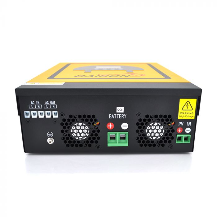 
					Гібридний інвертор BAISON SM-3000-24 , 3000W, 24V, ток заряда 0-30A, 170-280V, MPPT (90-430 Vdc,450Voc)