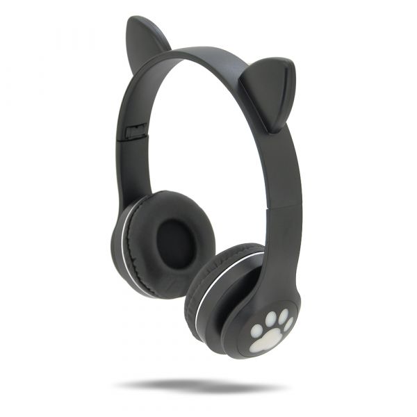 
					Бездротові навушники Bluetooth Cat Ear VZV-28M Led, Black