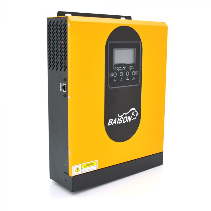 
					Гібридний інвертор BAISON HPS-1.5-1200W ,1200W, 12V, ток заряда 0-20A, 170-280V, PWM (50А, 50 Vdc)