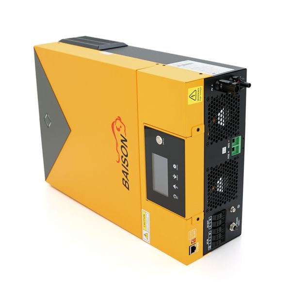 
					Гiбрiдний iнвертор MPS-VIII-PRO,6200W, 48V, ток заряда 0-120A, 170-280V, МРРТ(120А, 90-450В Vdc)