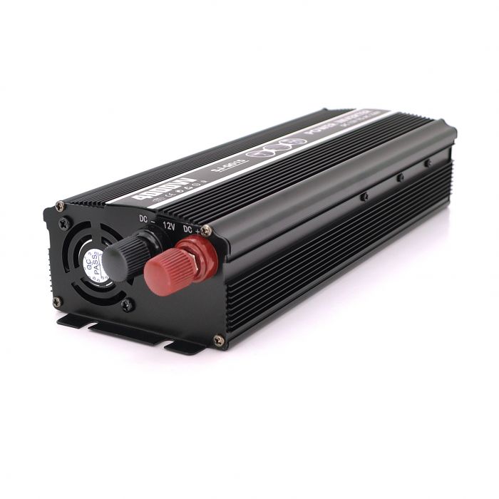 
					Інвертор напруги PI 4000ВА(2000Вт), 12/220V, approximated, 1 універсальна розетка, клем + крокодили