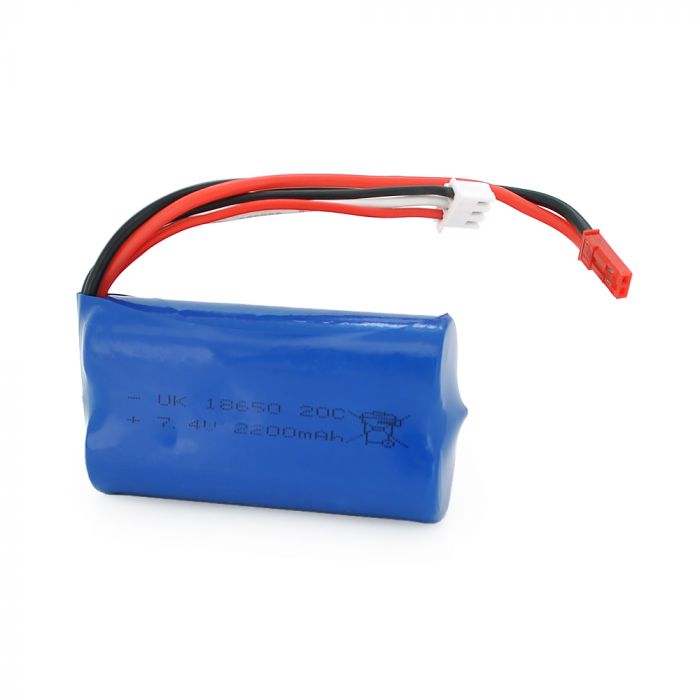 
					Акумулятор 18650*2/2200 7.4V 20C, 5 контактів