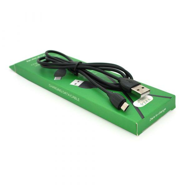
					Кабель Borofone BX19, Micro-USB, 2.4A, довжина 1м, Black, BOX
