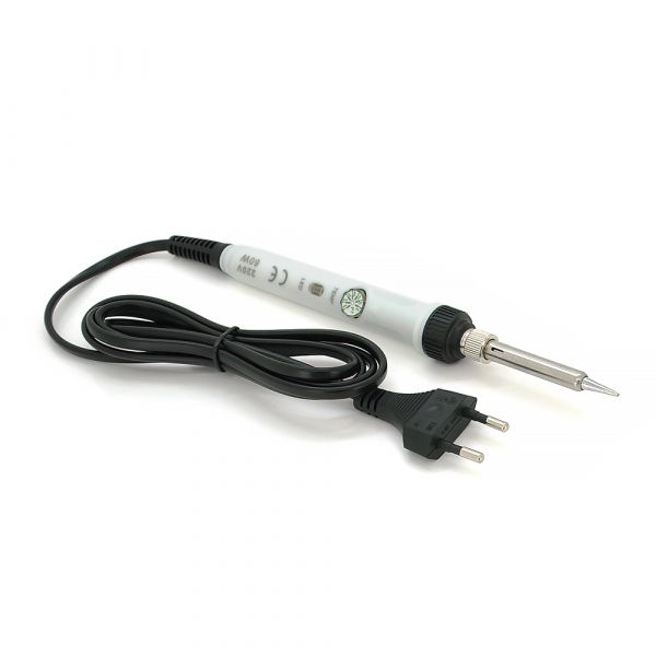 
					Електричний паяльник із регулятором температури JIANG JN-801, 60Вт, 220V, 200-450°C, OEM