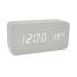 
					Електронний годинник VST-862 Wooden (White), з датчиком температури, будильник, живлення від кабелю USB, White Light