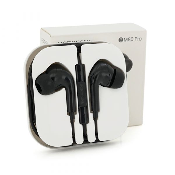 
					Навушники провідні BOROFONE BM80, 1,2м, Black, Box