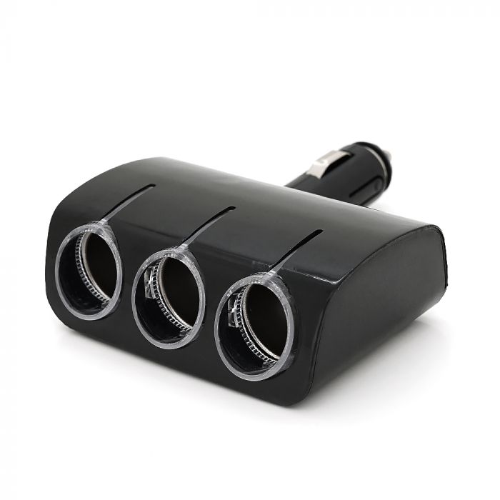 
					АЗУ розгалужувач Olesson 1520, 12V-3*12V, Black, Blister