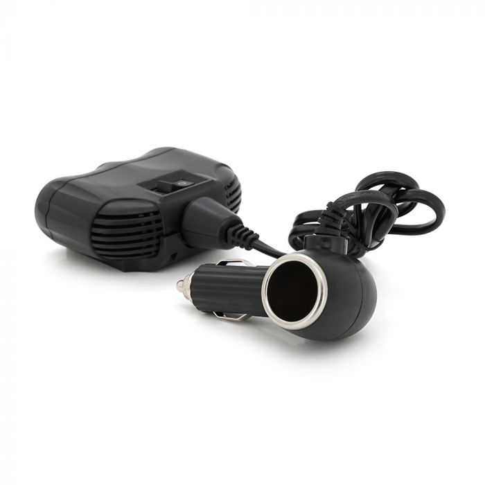 
					АЗУ розгалужувач Olesson 1630, 12V-3*12V+2*USB, Black, Blister