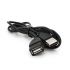 
					Подовжувач USB 2.0 AM/AF, 1,0m, чорний Q250