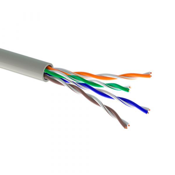 
					Кабель Одескабель КПВ-ВП (350) 4 * 2 * 0,51 (U/UTP-cat.5Е), CU, для внутр. робіт, 100м.