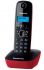 Радіотелефон DECT Panasonic KX-TG1611UAR Black Red