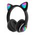 
					Бездротові навушники Bluetooth Cat Ear YR-28M Led, Black