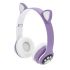 
					Бездротові навушники Bluetooth Cat Ear YR-28 Led, Purple