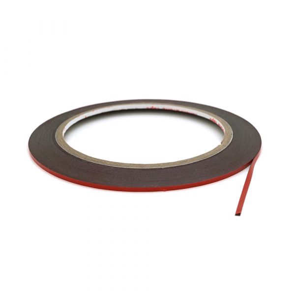 
					Скотч двосторонній 3М довжина 25м, ширина 2 мм поліуритановий червоний