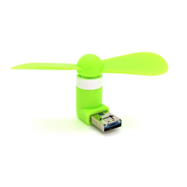 
					Вентилятор 90° USB, Mix color, OEM
